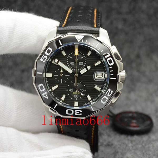 full black satch wristwatches quartz battery round shape dial ceramic bezel analog show working subdials mens, Slivery;brown
full black satch wristwatches quartz battery round shape dial ceramic bezel analog show working subdials mens, Slivery;brown