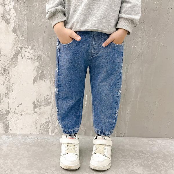 2-8y jeans for boys toddler kid baby clothes spring loose denim pants cute sweet fashion streetwear child trousers outfit, Blue
2-8y jeans for boys toddler kid baby clothes spring loose denim pants cute sweet fashion streetwear child trousers outfit, Blue