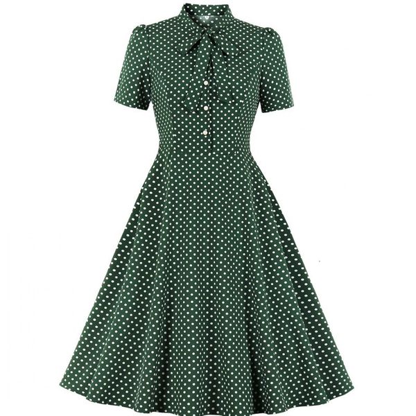 mode of elegant vintage dot print green a line clothed for women will see 2021 new arrival office lady dance party dressed 4pxx, Black;gray
mode of elegant vintage dot print green a line clothed for women will see 2021 new arrival office lady dance party dressed 4pxx, Black;gray