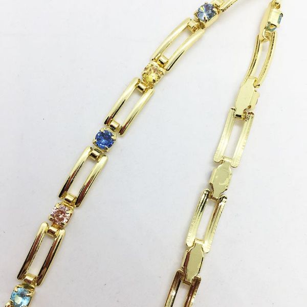 chains 1m/lot luxury fine18k gold copper inlaid with colored zircon for diy couples necklaces bracelet femme jewelry making, Silver
chains 1m/lot luxury fine18k gold copper inlaid with colored zircon for diy couples necklaces bracelet femme jewelry making, Silver