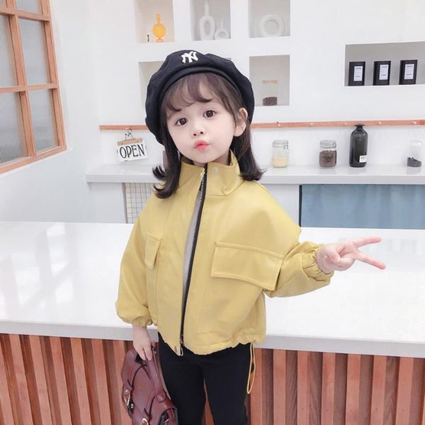 jackets girls leather jacket outerwear solid color coats thick warm for children toddler kids clothing, Blue;gray
jackets girls leather jacket outerwear solid color coats thick warm for children toddler kids clothing, Blue;gray