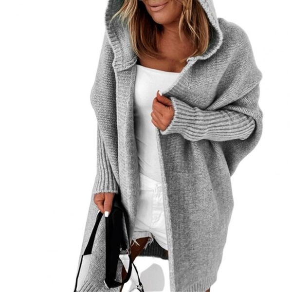 women's jackets women long sleeve solid color stylish batwing ladies all match casual sweater coat autumn winter, Black;brown
women's jackets women long sleeve solid color stylish batwing ladies all match casual sweater coat autumn winter, Black;brown