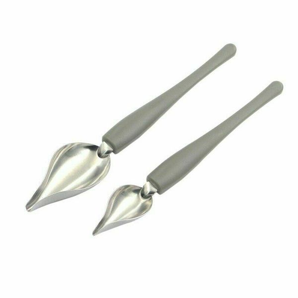 2pcs chef decoration spoon pencil draw tools stainless steel mini sauce painting coffee spoon kitchen drawing sauce
2pcs chef decoration spoon pencil draw tools stainless steel mini sauce painting coffee spoon kitchen drawing sauce