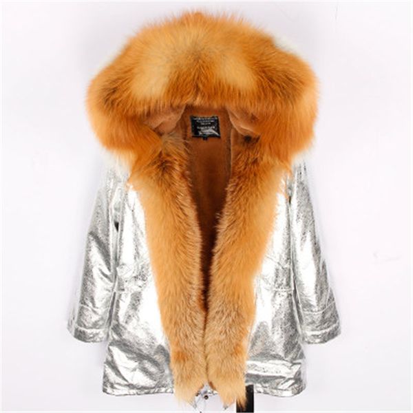 6 colours lavish yellow brown fox fur trim closing ladies snow parkas maomaokong yellow brown rex rabbit fur lining silver long jackets, Black
6 colours lavish yellow brown fox fur trim closing ladies snow parkas maomaokong yellow brown rex rabbit fur lining silver long jackets, Black
