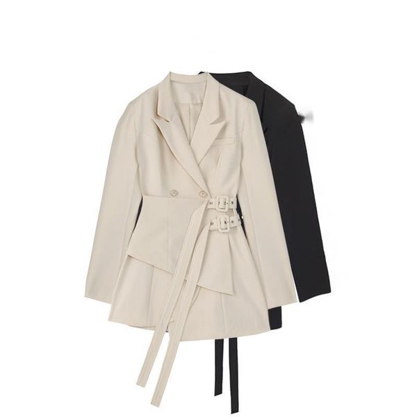 women's suits & blazers liscn women suit blazer patchwork asymmetry vintage jackets black white bandage fashion coats, White;black
women's suits & blazers liscn women suit blazer patchwork asymmetry vintage jackets black white bandage fashion coats, White;black