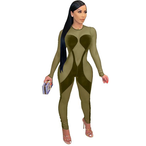 jumpsuit mesh sheer velvet patchwork jumpsuit s-4xl long sleeve skinny see through club autumn outdoor romper, Gray
jumpsuit mesh sheer velvet patchwork jumpsuit s-4xl long sleeve skinny see through club autumn outdoor romper, Gray