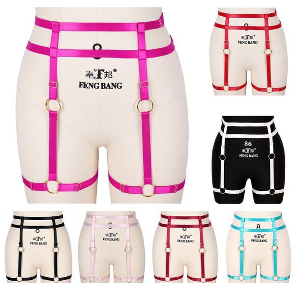 belts elastic cage body hollow leg garter belt gothic women suspender strap underwear waistband exotic accessories, Black;brown
belts elastic cage body hollow leg garter belt gothic women suspender strap underwear waistband exotic accessories, Black;brown
