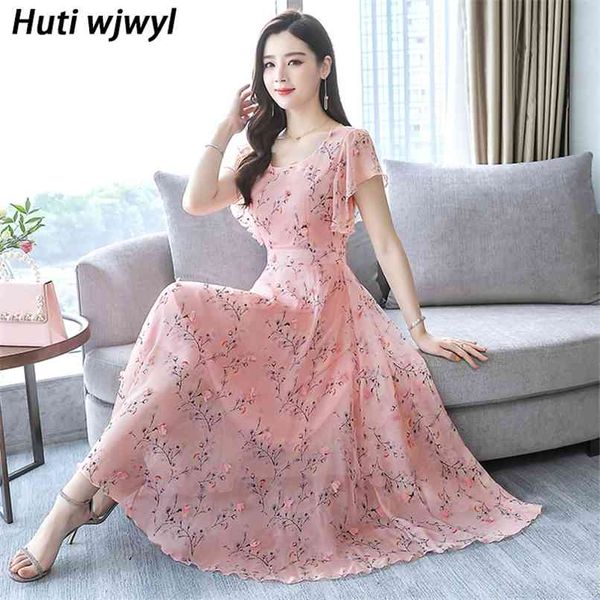 floral chiffon midi dress summer print vintage elegant women bodycon pink party vestidosplus size beach boho maxi sundress 210528, Black;gray
floral chiffon midi dress summer print vintage elegant women bodycon pink party vestidosplus size beach boho maxi sundress 210528, Black;gray