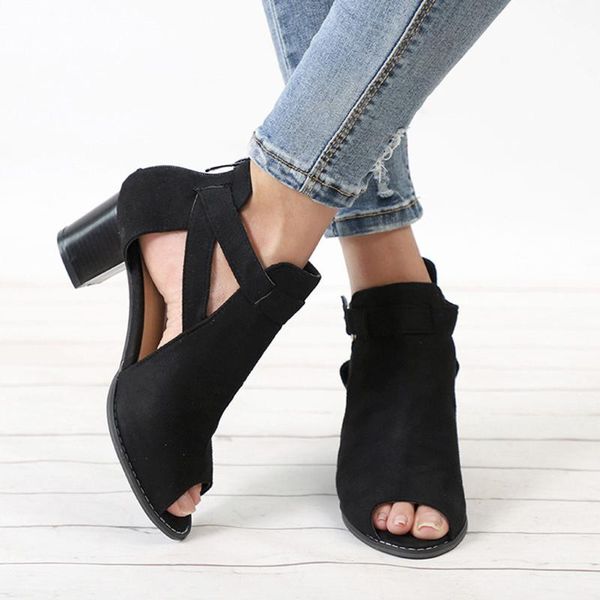 sandals spring summer ladies women fashion fish mouth hollow out shoes black square root high heels sandalias mujer
sandals spring summer ladies women fashion fish mouth hollow out shoes black square root high heels sandalias mujer