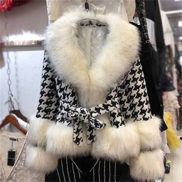 winter jacket 2021 new faus fox skin clothing quilted cotton warm female elegant woman's lady outwears v6mo, Black;brown
winter jacket 2021 new faus fox skin clothing quilted cotton warm female elegant woman's lady outwears v6mo, Black;brown