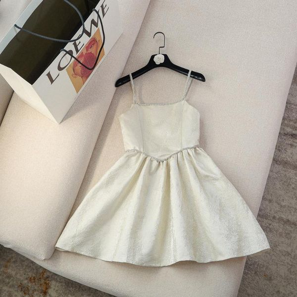 casual dresses 2021 summer style sling sleeveless beaded high waist puffy dress women 0407, Black;gray
casual dresses 2021 summer style sling sleeveless beaded high waist puffy dress women 0407, Black;gray