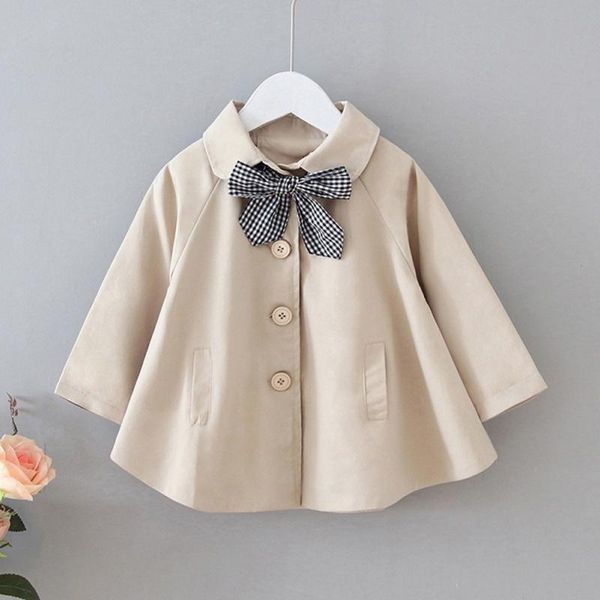 coat baby girls trench england style kids cotton solid jacket dress with neckline bow windbreaker outwear, Blue;gray
coat baby girls trench england style kids cotton solid jacket dress with neckline bow windbreaker outwear, Blue;gray