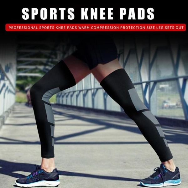 1pc durable kneepad classic delicate texture football leg sleeve protective pad knee protector brace sport safety kneepad, Black;gray
1pc durable kneepad classic delicate texture football leg sleeve protective pad knee protector brace sport safety kneepad, Black;gray