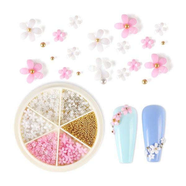 nail art decorations pink white acrylic flower rhinestone mix size steel ball supplies for professional manicure decoration accessories, Silver;gold
nail art decorations pink white acrylic flower rhinestone mix size steel ball supplies for professional manicure decoration accessories, Silver;gold