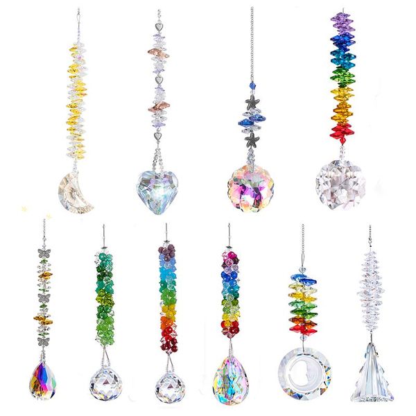 h&d 10 styles garden suncatchers rainbow maker window hanging crystals ornament chakra pendant collection home decor xmas gift
h&d 10 styles garden suncatchers rainbow maker window hanging crystals ornament chakra pendant collection home decor xmas gift