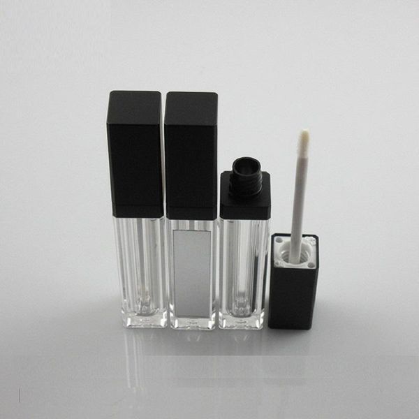 storage bottles & jars 7 ml lipgloss tube empty square clear refillable makeup containers black cap cosmetic packaging lip gloss with mirror
storage bottles & jars 7 ml lipgloss tube empty square clear refillable makeup containers black cap cosmetic packaging lip gloss with mirror