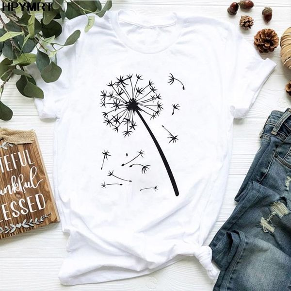 summer down wildflower dandelion print women t shirts simple casual fun harajuku tees fashion clothing, White
summer down wildflower dandelion print women t shirts simple casual fun harajuku tees fashion clothing, White