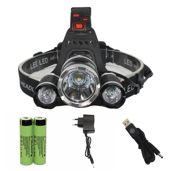 led headlamp t6 +2 xpe rechargeable headlight head lamp lighting lantern fishing hunting light +18650 battery+charger
led headlamp t6 +2 xpe rechargeable headlight head lamp lighting lantern fishing hunting light +18650 battery+charger