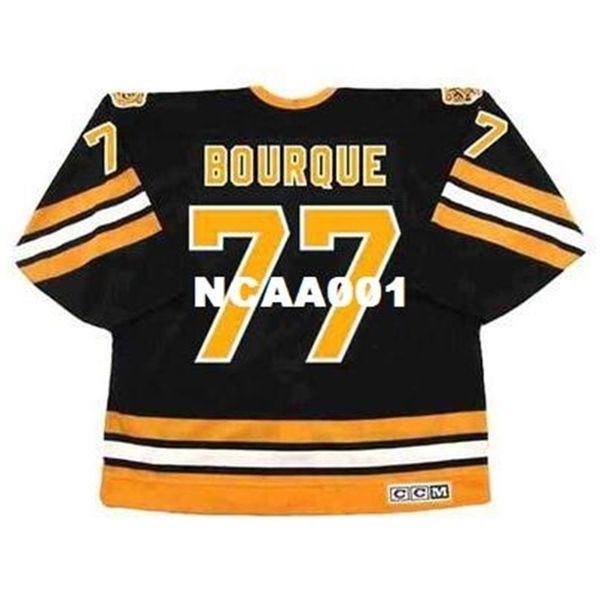 668s #77 raymond bourque boston bruins 1990 ccm away hockey jersey or custom any name or number retro jersey, Black
668s #77 raymond bourque boston bruins 1990 ccm away hockey jersey or custom any name or number retro jersey, Black