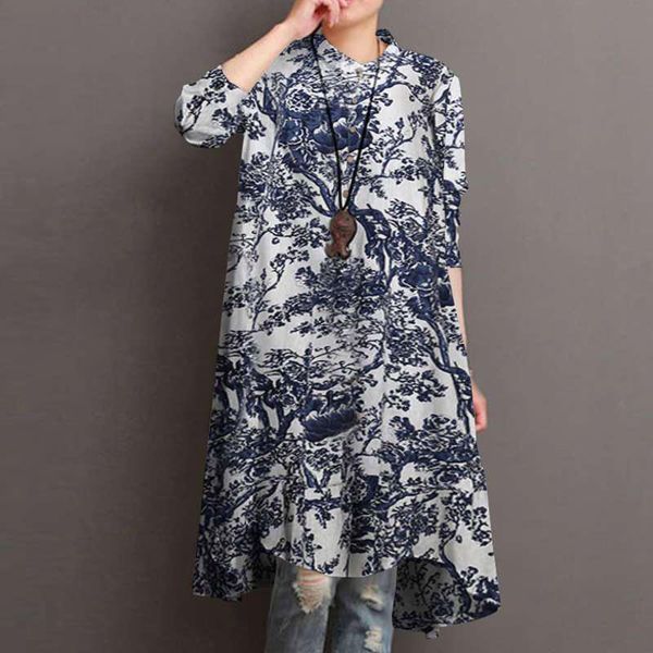 casual dresses women vintage dress plus size print daily bohemian long sleeve o neck button loose cotton shirt female vestidos, Black;gray
casual dresses women vintage dress plus size print daily bohemian long sleeve o neck button loose cotton shirt female vestidos, Black;gray