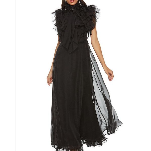 casual dresses seebeautiful simplel stand collar stitching sleevless loose long a-line dress woman spring 2021 fashion t290, Black;gray
casual dresses seebeautiful simplel stand collar stitching sleevless loose long a-line dress woman spring 2021 fashion t290, Black;gray