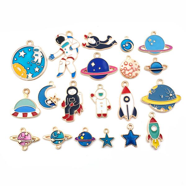 20pcs/lot gold plated mix diy enamel pendants astronaut charm fit european pandora charms bracelet diy metal jewelry making kit accessories, Bronze;silver
20pcs/lot gold plated mix diy enamel pendants astronaut charm fit european pandora charms bracelet diy metal jewelry making kit accessories, Bronze;silver