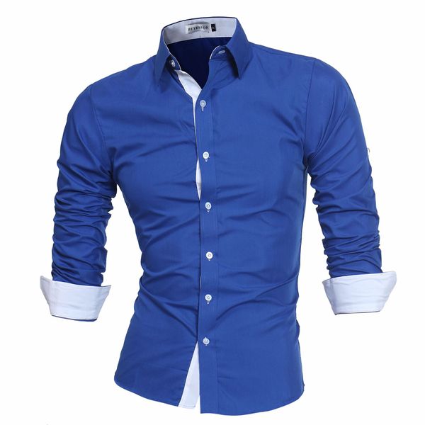 mens slim fit long sleeve cotton designer shirt casual button business shirt men solid color dress shirts fashion, White;black
mens slim fit long sleeve cotton designer shirt casual button business shirt men solid color dress shirts fashion, White;black