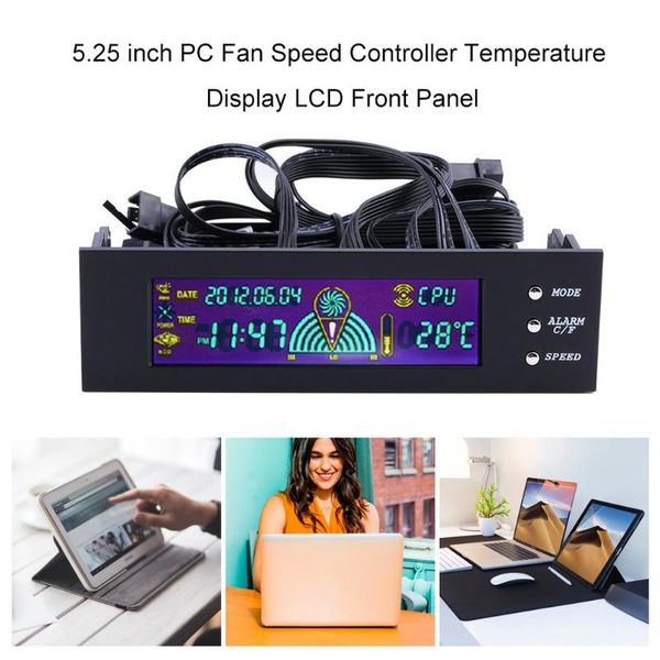 fans & coolings lcd panel cpu fan speed controller temperature display 5.25 inch pc durable air-colded control
fans & coolings lcd panel cpu fan speed controller temperature display 5.25 inch pc durable air-colded control