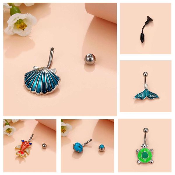 small fish human body puncture jewelry sweet cool animal stainless steel curved rod female
small fish human body puncture jewelry sweet cool animal stainless steel curved rod female