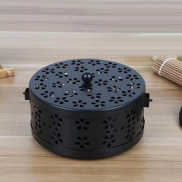 fragrance lamps retro hollow out mosquito coil holder handle box for teahouse home black
fragrance lamps retro hollow out mosquito coil holder handle box for teahouse home black