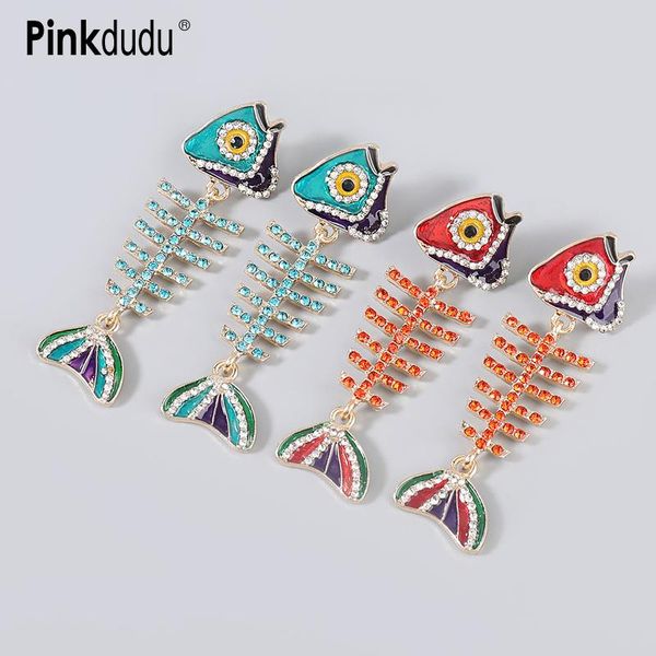 dangle & chandelier pinkdudu bohemian fishbone drop earrings fashion alloy glaze inlaid rhinestone for women jewelry giftspd466, Silver
dangle & chandelier pinkdudu bohemian fishbone drop earrings fashion alloy glaze inlaid rhinestone for women jewelry giftspd466, Silver