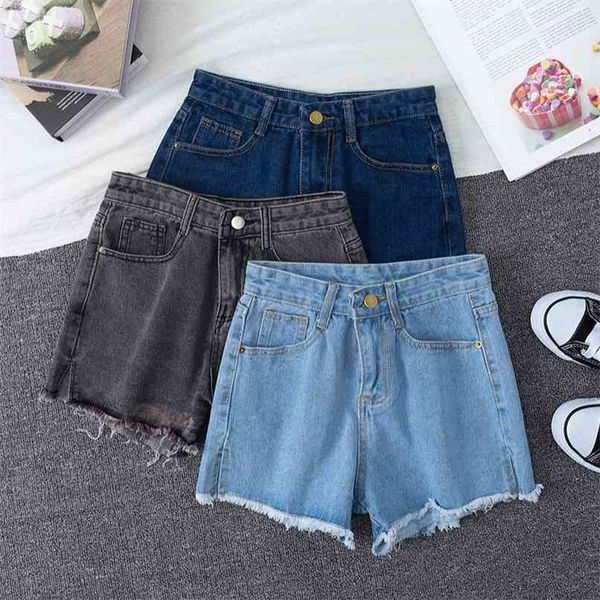 s-2xl denim shorts female vintage ripped students loose wide leg burrs high waist thin side split women 210601, White;black
s-2xl denim shorts female vintage ripped students loose wide leg burrs high waist thin side split women 210601, White;black