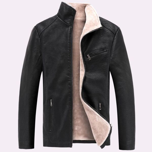 men's jackets parkas jacket motorcycle warm pu men winter warmth thick fur collar working bomber coat casual outwear oversize, Black;brown
men's jackets parkas jacket motorcycle warm pu men winter warmth thick fur collar working bomber coat casual outwear oversize, Black;brown