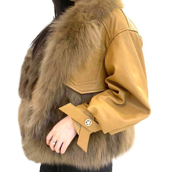 women's fur & faux outerwear womens luxury sheep leather fluffy trench jacket 2021 woman sheepskin natural coats for ladies, Black
women's fur & faux outerwear womens luxury sheep leather fluffy trench jacket 2021 woman sheepskin natural coats for ladies, Black