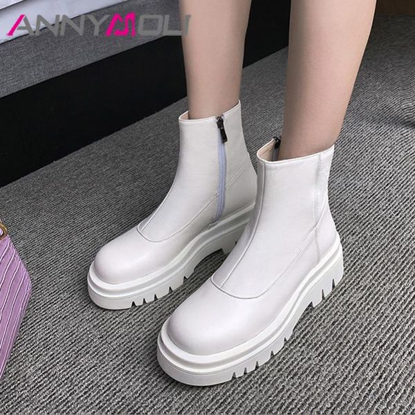 boots annymoli real leather ankle woman platform high heel short zip thick female shoes autumn winter white 43, Black
boots annymoli real leather ankle woman platform high heel short zip thick female shoes autumn winter white 43, Black