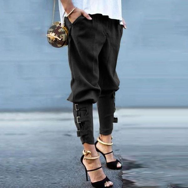 women's pants & capris vintage casual tie-up pencil trousers fashion solid loose plus size women elastic waist long streetwear, Black;white
women's pants & capris vintage casual tie-up pencil trousers fashion solid loose plus size women elastic waist long streetwear, Black;white
