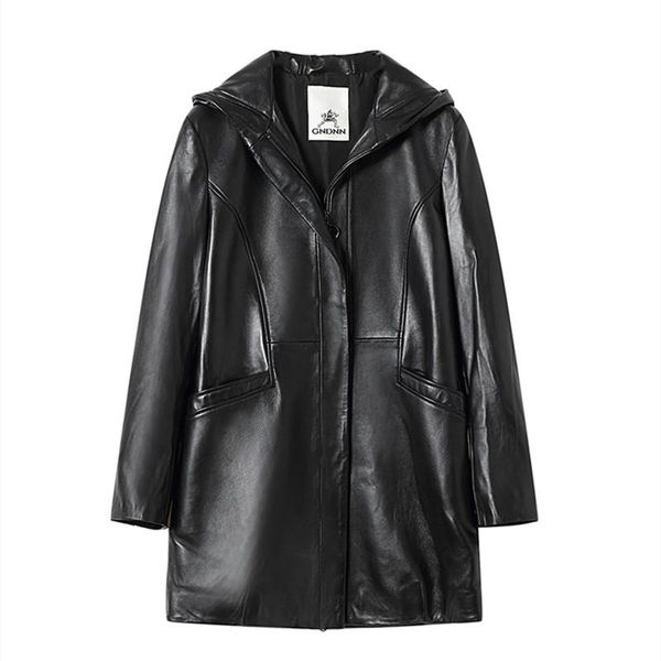 women's leather & faux plus size sheepskin trench women medium length coat hooded loose oversize genuine 9xl, Black
women's leather & faux plus size sheepskin trench women medium length coat hooded loose oversize genuine 9xl, Black