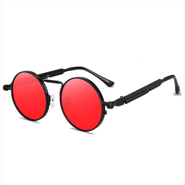 round steampunk sunglasses brand design men women vintage metal punk sun glasses uv400 shades eyewear gafas de sol, White;black
round steampunk sunglasses brand design men women vintage metal punk sun glasses uv400 shades eyewear gafas de sol, White;black