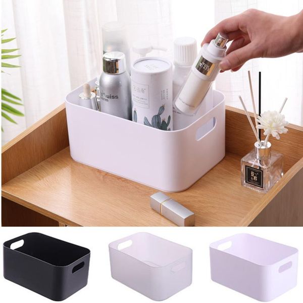 Sundry storage basket student desktop snack storage box plastic cosmetic household kitchen sorting box makeup #45
Sundry storage basket student desktop snack storage box plastic cosmetic household kitchen sorting box makeup #45