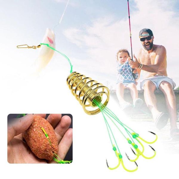 high carbon fishing hooks carp spherical feeder bomb proof hanging explosion hook tool spring anti-winding explosion hook
high carbon fishing hooks carp spherical feeder bomb proof hanging explosion hook tool spring anti-winding explosion hook