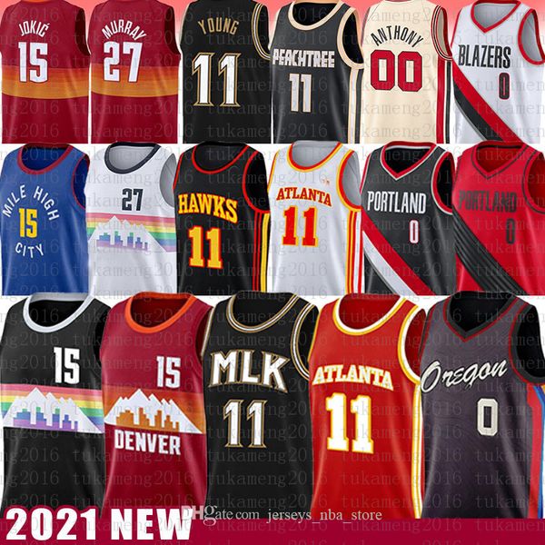 nikola damian 0 15 lillard jokic trae 11 young basketball jersey jamal 27 murray retro mesh 2021 new jerseys, Black;red
nikola damian 0 15 lillard jokic trae 11 young basketball jersey jamal 27 murray retro mesh 2021 new jerseys, Black;red