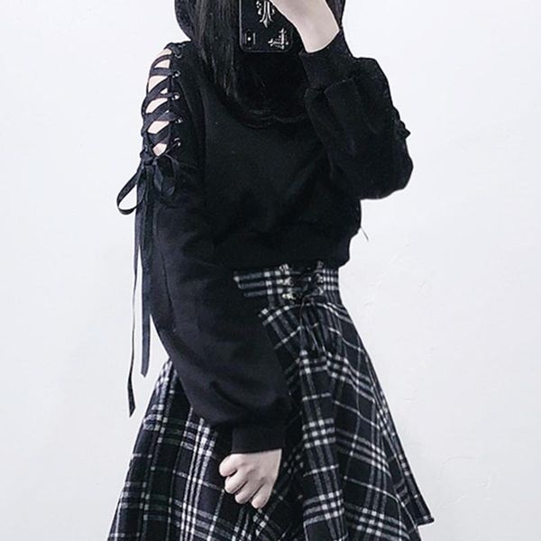 women's hoodies & sweatshirts rosetic gothic cat ear black hoodie women 2021 fall hooded sweatshirt goth cool hollow short plus size s
women's hoodies & sweatshirts rosetic gothic cat ear black hoodie women 2021 fall hooded sweatshirt goth cool hollow short plus size s