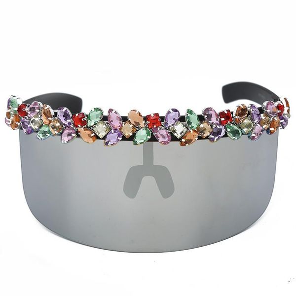 shades women sunglasses vintage sunscreen one-piece crystal hat mirror glasses goggle oversized uv400 colorful diamond retro xlcab tkkqt, White;black
shades women sunglasses vintage sunscreen one-piece crystal hat mirror glasses goggle oversized uv400 colorful diamond retro xlcab tkkqt, White;black
