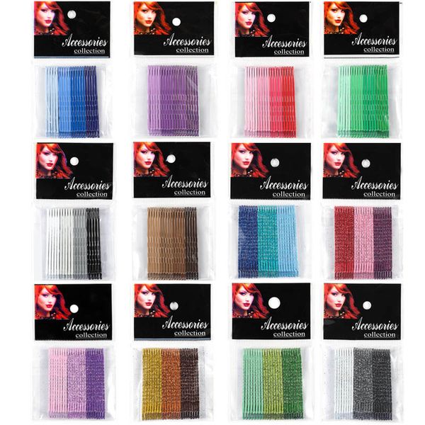 ins net red fashion accessories hair clips korean version of glitter small wild headdress wave colorful card, Golden;silver
ins net red fashion accessories hair clips korean version of glitter small wild headdress wave colorful card, Golden;silver