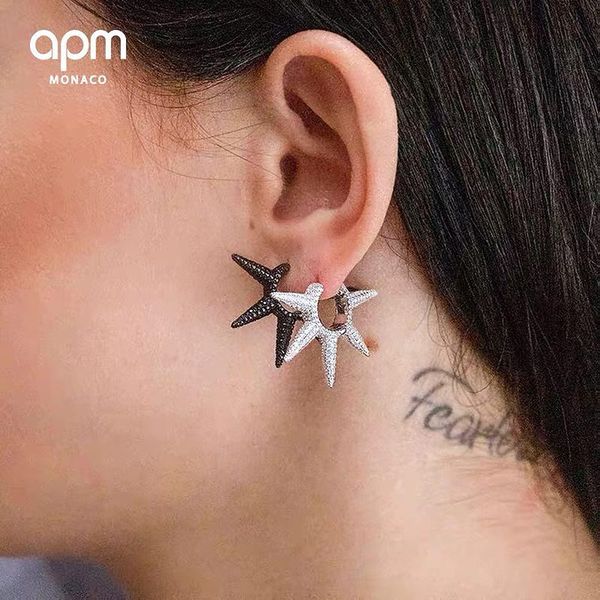 hoop & huggie punk style sharp earrings 925 pure silver micro inlaid zircon fashion personality high-end women, Golden;silver
hoop & huggie punk style sharp earrings 925 pure silver micro inlaid zircon fashion personality high-end women, Golden;silver