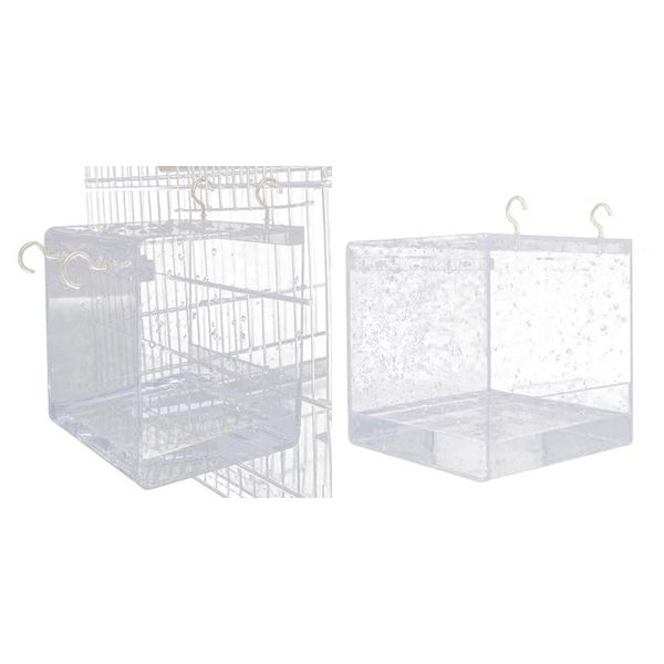 transparent pet bird bath house with hanging hooks for parrots cockatiels parakeets
transparent pet bird bath house with hanging hooks for parrots cockatiels parakeets