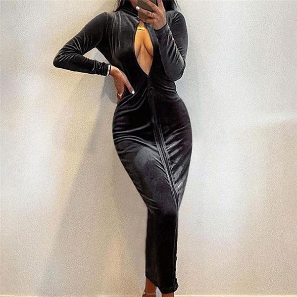 casual dresses women cutout sheath dress for party banquet, adults solid color long sleeve stand collar dresses, brown/black, s/ / l, Black;gray
casual dresses women cutout sheath dress for party banquet, adults solid color long sleeve stand collar dresses, brown/black, s/ / l, Black;gray