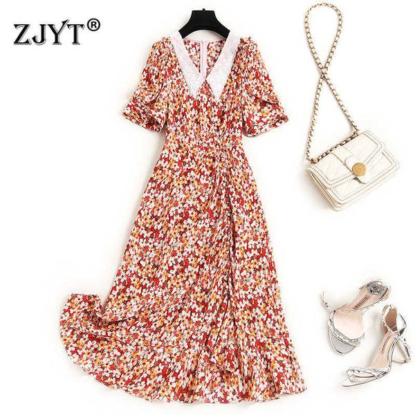 summer fashion short sleeve shirring print 100% silk dresses for women female clothing midi holiday vestidos 210601, Black;gray
summer fashion short sleeve shirring print 100% silk dresses for women female clothing midi holiday vestidos 210601, Black;gray