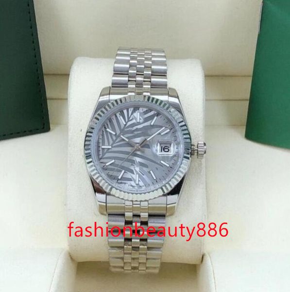 2021 seller men's watch date 36 mm automatic mechanical sports stainless steel designer simple atmosphere unique strip style, Slivery;brown
2021 seller men's watch date 36 mm automatic mechanical sports stainless steel designer simple atmosphere unique strip style, Slivery;brown