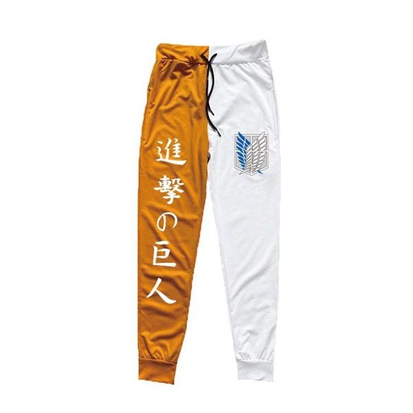 men's pants 2021 japanese anime attack on titan printed harajuku double color joggers male trousers casual sweatpants, Black
men's pants 2021 japanese anime attack on titan printed harajuku double color joggers male trousers casual sweatpants, Black